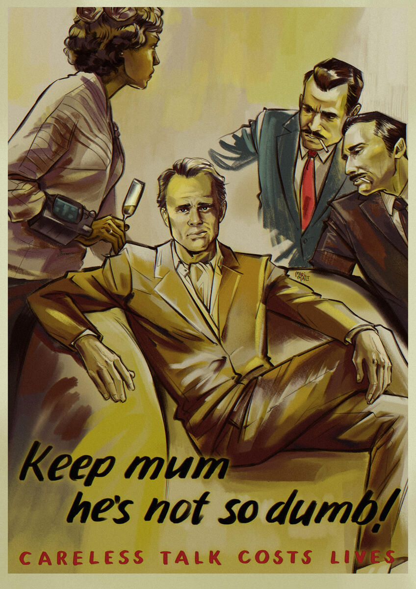 Fallout Propaganda Poster Fallout Propaganda Poster