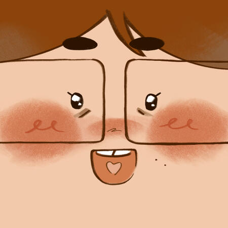mirimalt's profile picture Watercolor illustration of mirimalt with long brownish hair wearing a light blue turtleneck sweater and a necklace with a small pendant. A small green sprout grows from the top of miri's head. She has a pierced ear with small earrings.